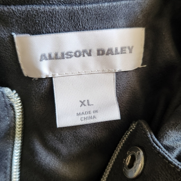 NWOT Allison Daley XL Full Zip Lightweight Jacket - Picture 16 of 16
